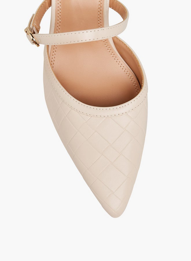 سيليست أحذية نسائية مدببة بنعل سميك وكعب مائل - Image 4