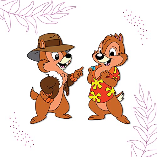 Bhai Please Chip and Dale Wooden Fridge Magnet - Precision Laser Cut Cartoon Fridge Magnet for Kids Gift, Birthday Return Gifts and Home Decor - 3 Inch Size (Strong Magnetic Grip) - Image 3