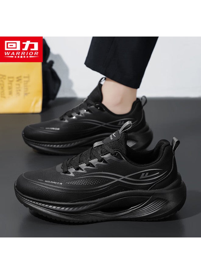 Warrior Official Men's Fashion Casual Sports Shoes Spring Summer New Black Gray Size 44