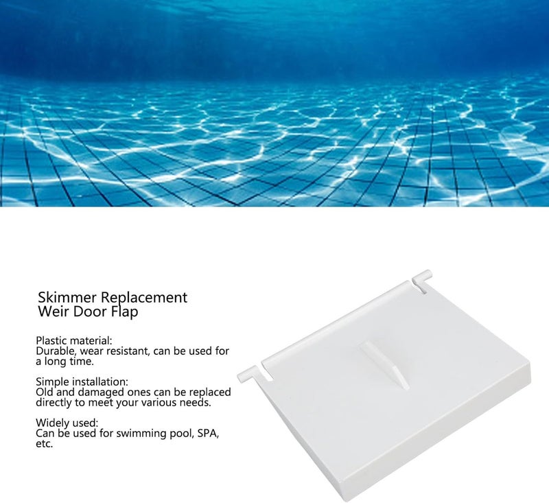 غطاء باب الحاجز البلاستيكي لاستبدال جهاز التنقية (Skimmer Replacement Weir Door Flap Plastic)، مخصص للطراز 8926 - Image 4