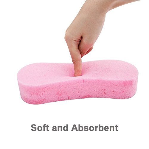 Lantee Large Sponges - Car Cleaning Supplies - Big 10 Pcs High Foam Cleaning Washing Sponge Pad for Car, Household Cleaning and Water Games - Image 3