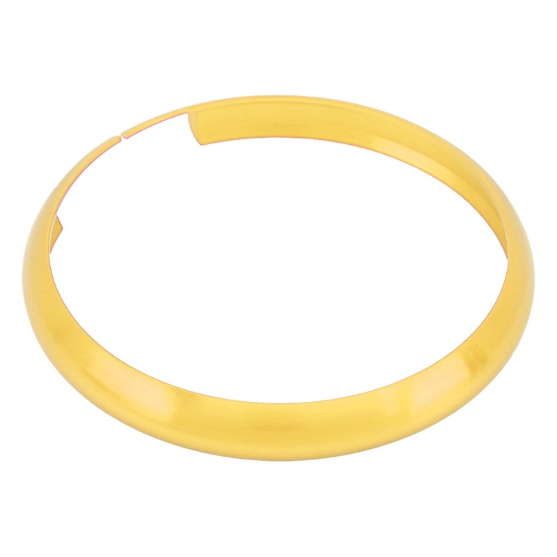 Remote Key Trim Gold Aluminum Alloy Replacement for MINI R55 R56 R57 R58 R59 R60 - Scratch-Resistant Anodized Surface Smart Key Ring for Protective Key Fob Decoration - Image 4