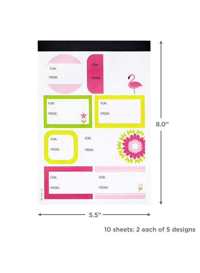 Hallmark Gift Tag Stickers All Occasion (80 Labels 5 Designs) For Birthdays Engagements Weddings Baby Showers Holidays And More - Image 4