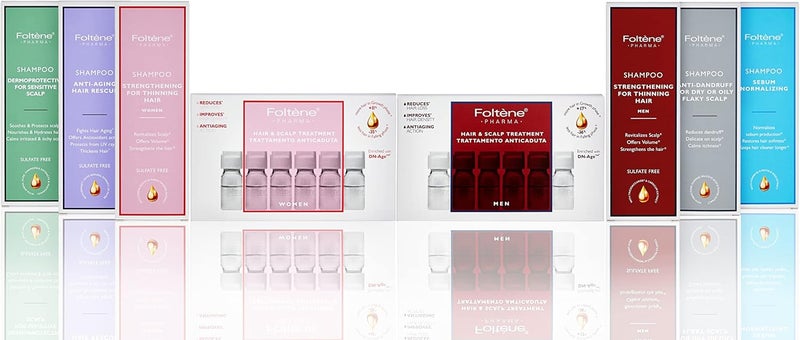 Foltene Foltène Dermoprotective Shampoo for Sensitive, Dry & Damaged Hair • With Avena, Aloe, Chamomile & Panthenol • Soothes, Hydrates & Restores • Sulfate-Free • 200ml - Image 2