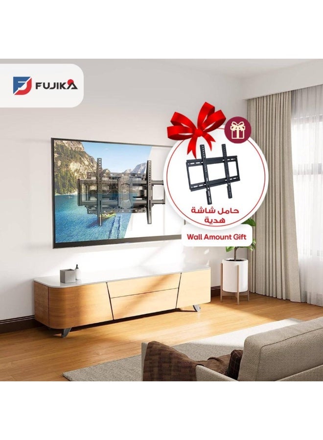 فوجيكا تلفزيون FUJIKA 40 بوصة بوصة Full HD FJK-40FD19 ذكي سمارت بدون إطار مع USB+ وحامل جداري - Image 3