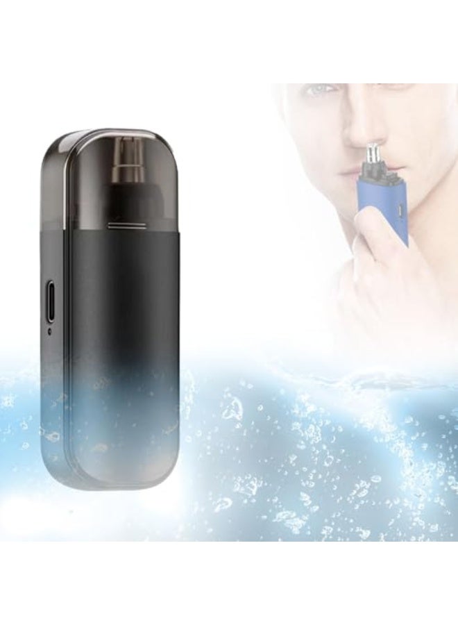 Yutdiery Nose Hair Trimmer, 2 in 1 Nasal Hair Cutter, Nose Hair Trimmer for Men Rechargeable, Electric Hair Trimmer for Men, Ipx7 Waterproof Portable Nose Hair Trimmer (Black) - Image 1