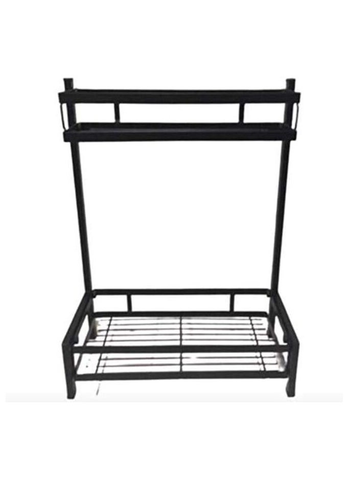 AtrauX AtrauX 2-Tier Kitchen Storage Rack for Multipurpose, Usage-Spices Storage, Kitchen Utensils Storage, Toilet Accessories Storage, etc  - Image 3