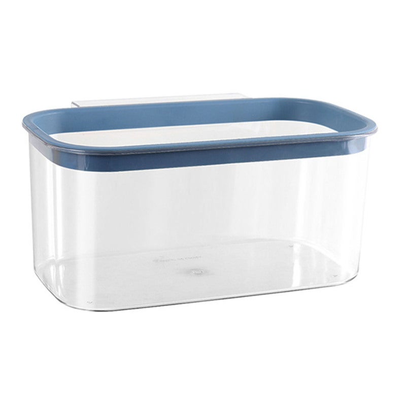 Hanging Kitchen Trash Can 10L Premium Durable Plastic - Convenient Hanging Design Large Capacity Under Sink Trash Can for Small Home Kitchen Organization - Image 2