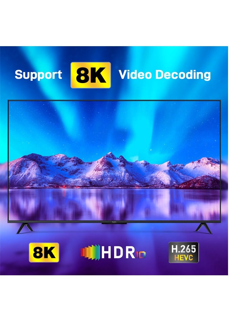 اتش 96 ماكس - M1 الروبوت 13.0 مربع التلفزيون مع رباعية النواة 64bit Mali-450 8K HDR واي فاي 2.4GHz 5.8GHz بلوتوث 5.0 تعيين كبار مربع - Image 1
