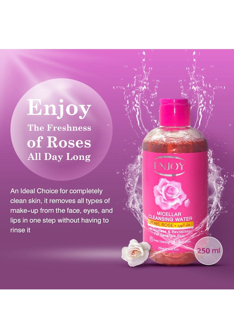 ENJOY Enjoy Micellar Cleansing Water with Rose 250 ml  - Image 3