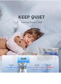 Hulami Portable Auto Nebulizer Machine - Rechargeable Mesh Nebulizer for Adults and Kids, Travel and Household Use, Electric Handheld Inhaler for Breathing Problems  - Image 5