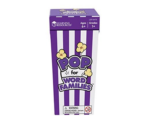 Learning Resources POP for Word Families Game Word Families Vocabulary and Rhyming For 24 players Ages 6 - Image 3