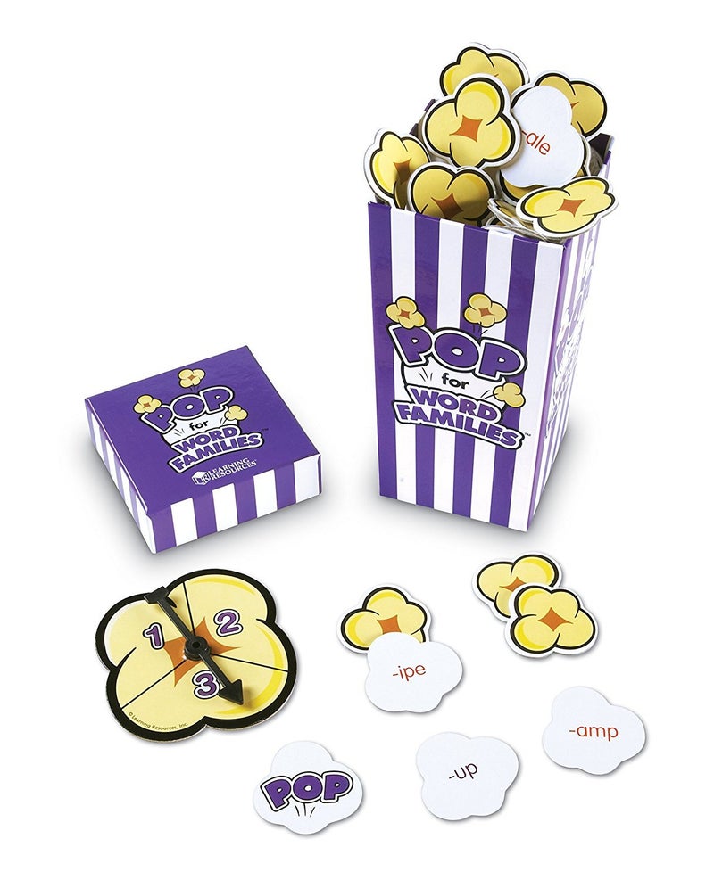 Learning Resources POP for Word Families Game Word Families Vocabulary and Rhyming For 24 players Ages 6 - Image 2