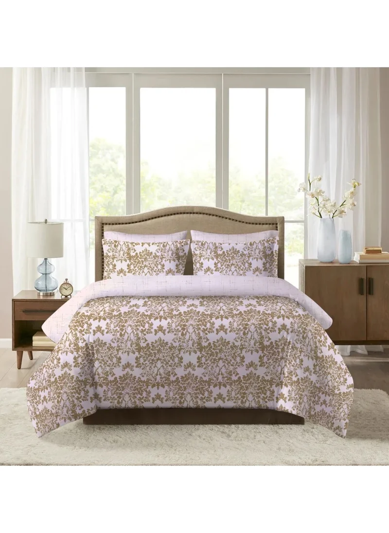Varessa VARESSA NANS 100% COTTON PRINTED KING DUVET COVER SET (4 pcs)