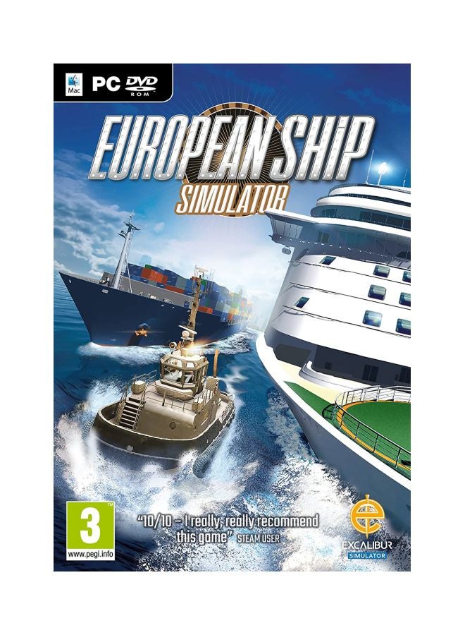 مايكروسوفت لعبة "European Ship Simulator" - لأجهزة الحاسوب - محاكاة - pc_games - Image 1