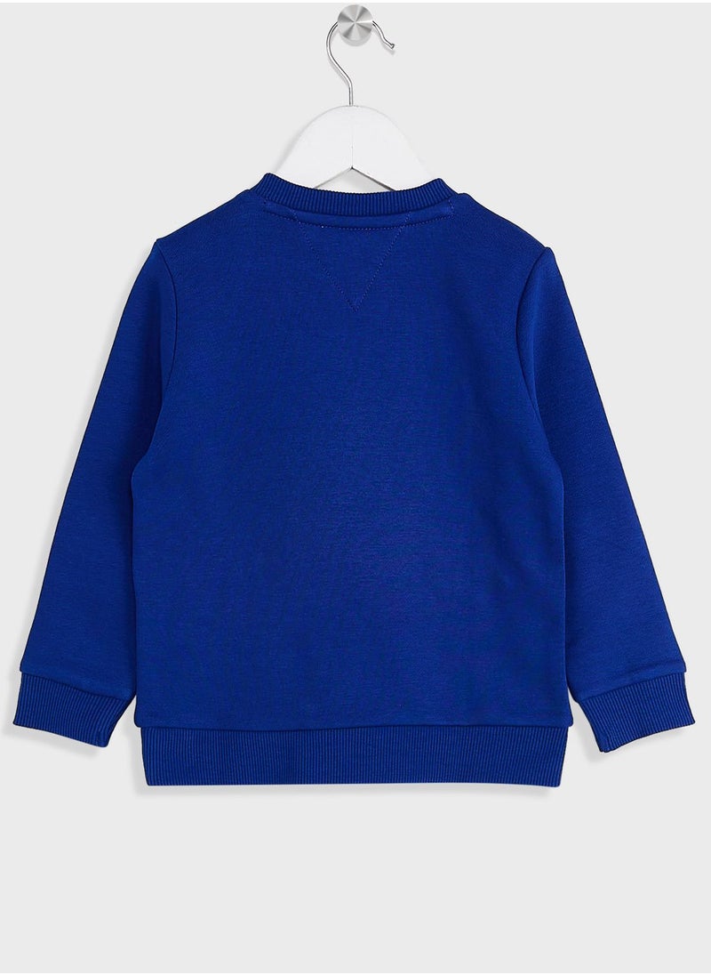 TOMMY HILFIGER - Kids Logo Sweatshirt - Image 1