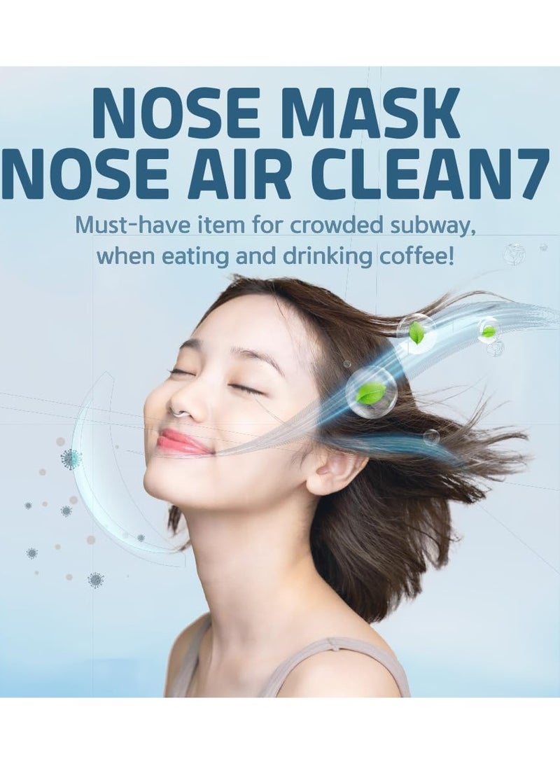 Airlab NOSE MASK Nose Air Clean 7 (General type) Reusable Breathable Nasal Plugs, Air Filtration for Dust, Pollution, Block Cold Air - Image 4