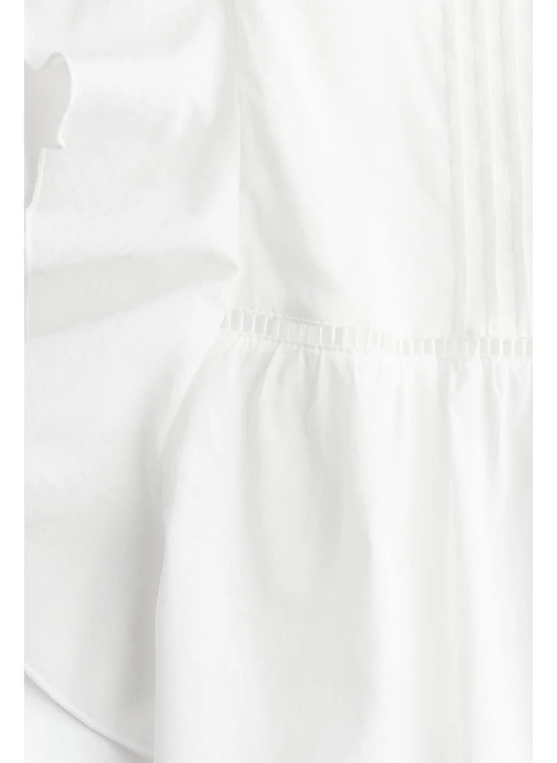 اتش اند ام Flutter-sleeved blouse