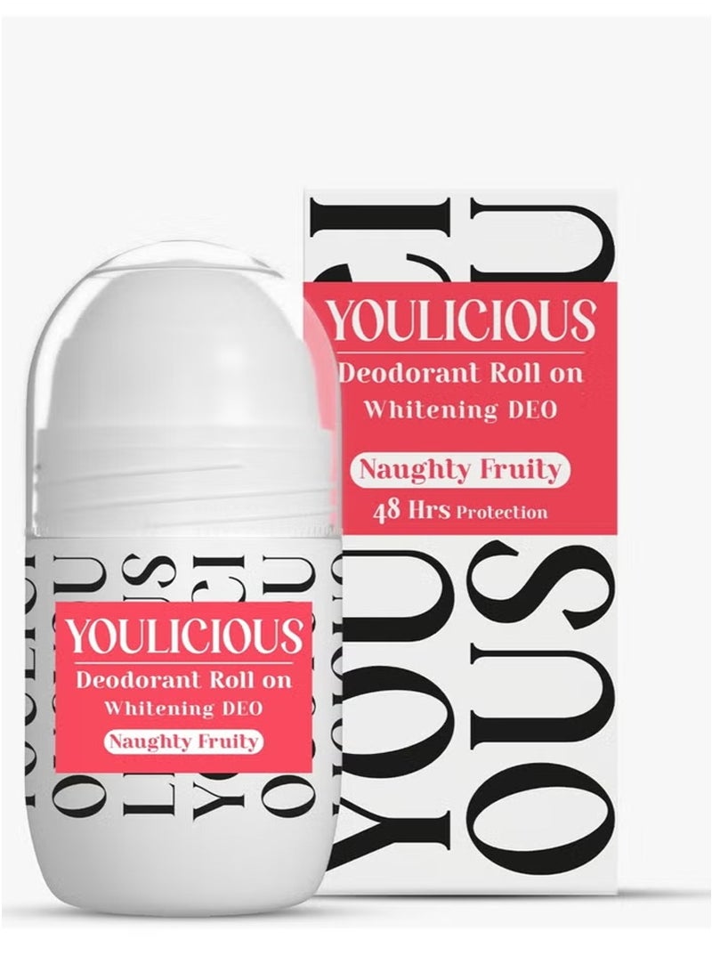 يوليشيوس مزيل عرق رول أون نوتي فروتي 48 ساعة 50 مل - Image 1