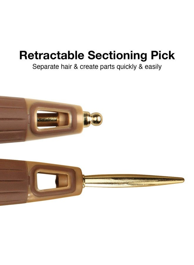 أوليفيا جاردن فرشاة شعر حرارية نانوثرميك سيراميك + أيون دائرية NT34 (1 1/4) - Image 5