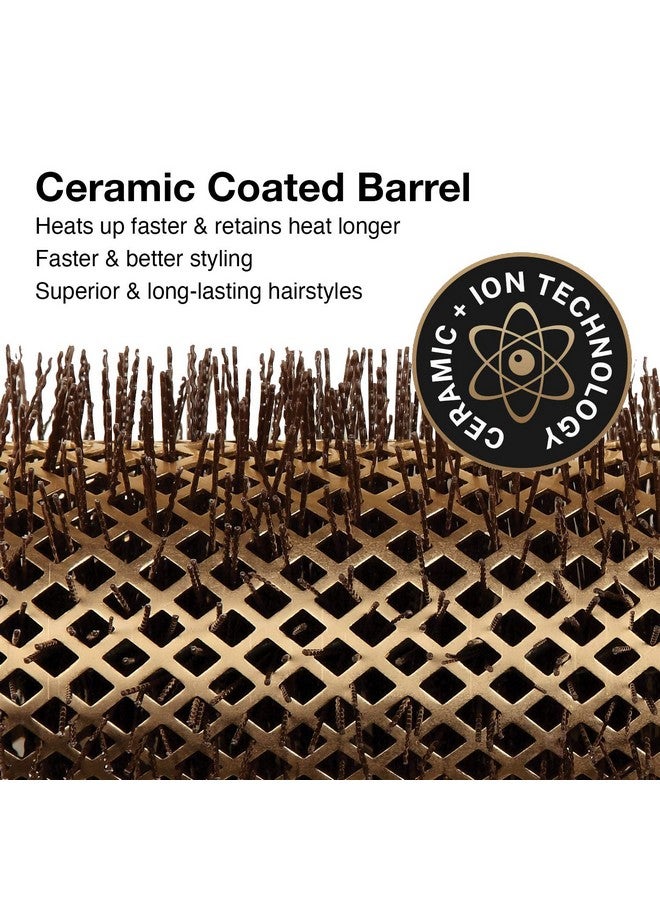 أوليفيا جاردن فرشاة شعر حرارية نانوثرميك سيراميك + أيون دائرية NT34 (1 1/4) - Image 2