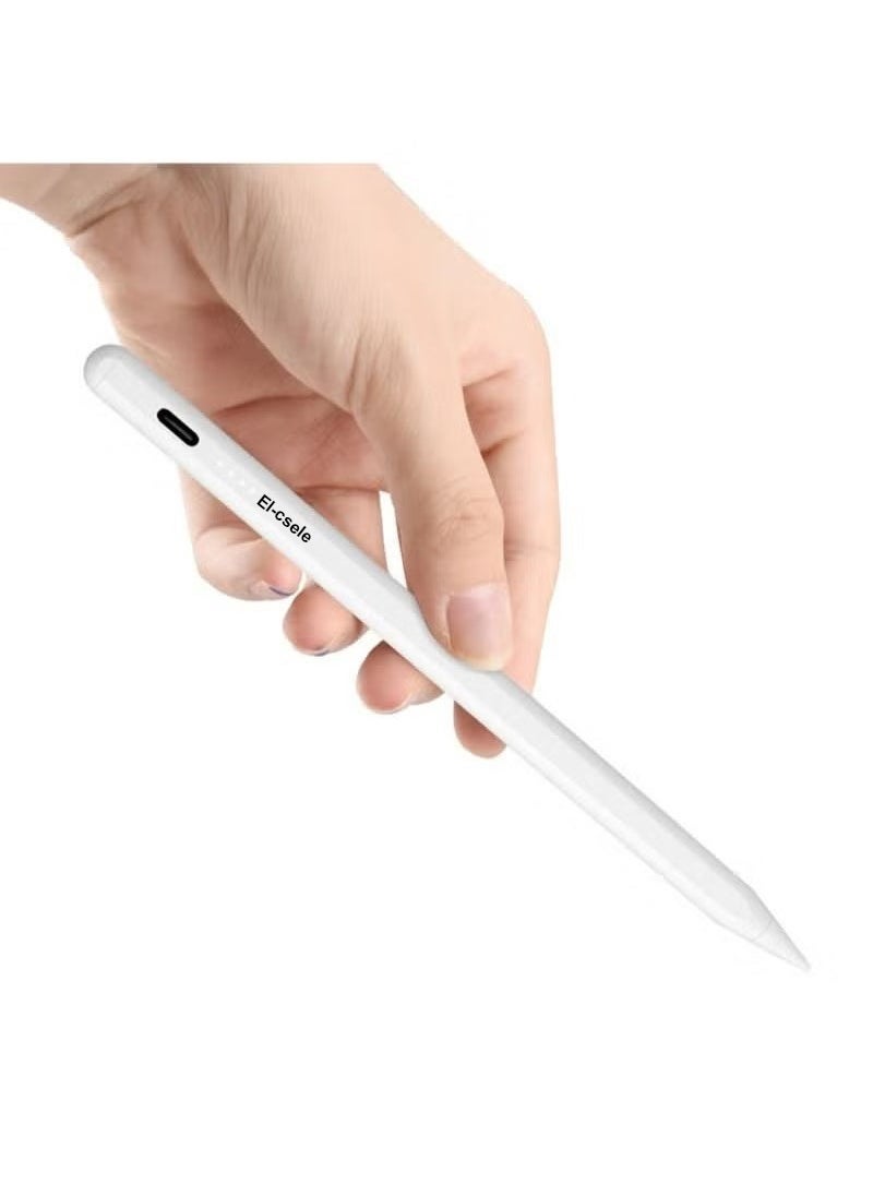 El-csele - Stylus Pen for iPad with Palm Rejection, Active Pencil Compatible with (2018-2023) Apple iPad Pro 11/12.9 inch, iPad 10th/9th/8th/7th/6th Gen, iPad Air 5th/4th/3rd Gen, iPad Mini 6th/5th Gen - Image 1
