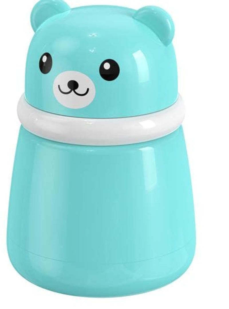 CoaGu Powder Case in Blue - Comes with Powder Puff - Ideal Body Dusting Container for Baby & Mom - Image 1