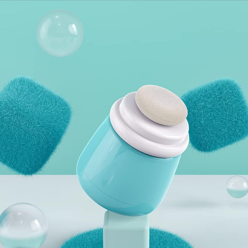 CoaGu Powder Case in Blue - Comes with Powder Puff - Ideal Body Dusting Container for Baby & Mom - Image 4
