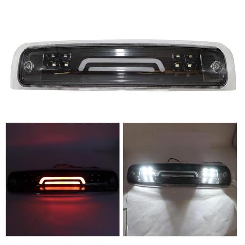 FZJDSD LED 3rd Third Brake Light Cargo Lamp Compatible with Dodge Ram 1500 2500 3500 2010-2018 55372082AD 55372082AC 55372082AE 55372082AF High Mount Stop Light Rear Tail Cargo Lamps - Image 1