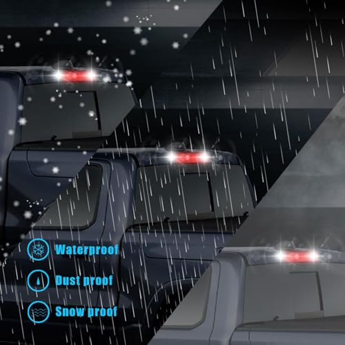 FZJDSD LED 3rd Third Brake Light Cargo Lamp Compatible with Dodge Ram 1500 2500 3500 2010-2018 55372082AD 55372082AC 55372082AE 55372082AF High Mount Stop Light Rear Tail Cargo Lamps - Image 2