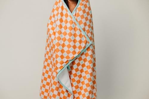 Copper Pearl Premium Big Kid Hooded Towel Mickey Mouse Check One Size - Image 3