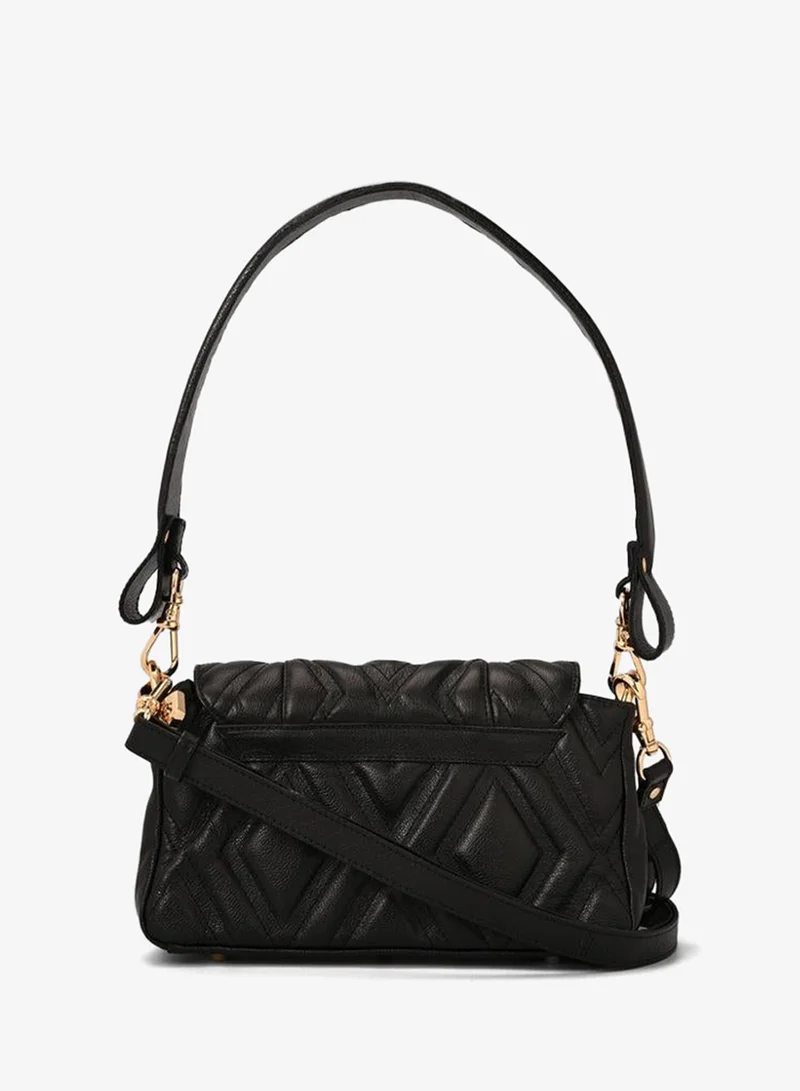 Carmen Steffens  Quilted Black Leather Bag for Women | Best Price UAE