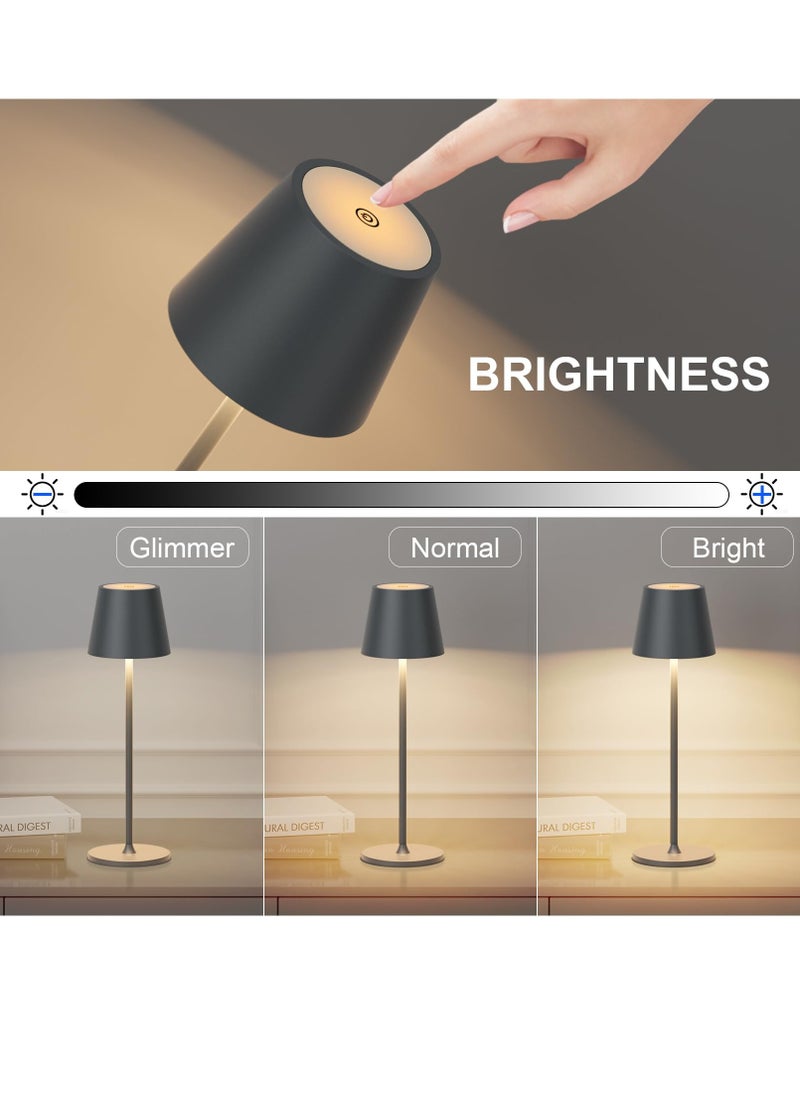 eBasket - Classic Lampshade Touch The lampshade works with USB charging. The lampshade is multi-colored and also has 3 levels of lighting in each color. The lighting with the acrylic ribbing creates an aesthetic appearance in the surrounding place. It is also equipped with a touch button on the base of the lampshade. - Image 1
