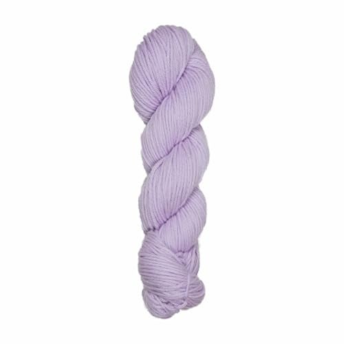 GANGA Acrowools Ganga Alisha Hand Knitting Yarn, 100% Acrylic Pack of 300 GMS (ALS01 - Lilac) - Image 1