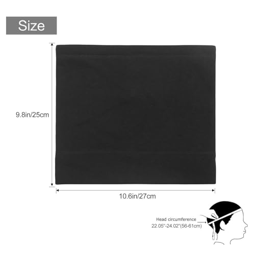 PrimeBox Fleece Neck Warmer Gaiter 1 Pack Windproof Face Mask for Men & Women for Outdoor Ski Running Cycling Motorcycle in Cold Weather Winter Black Color - Image 5