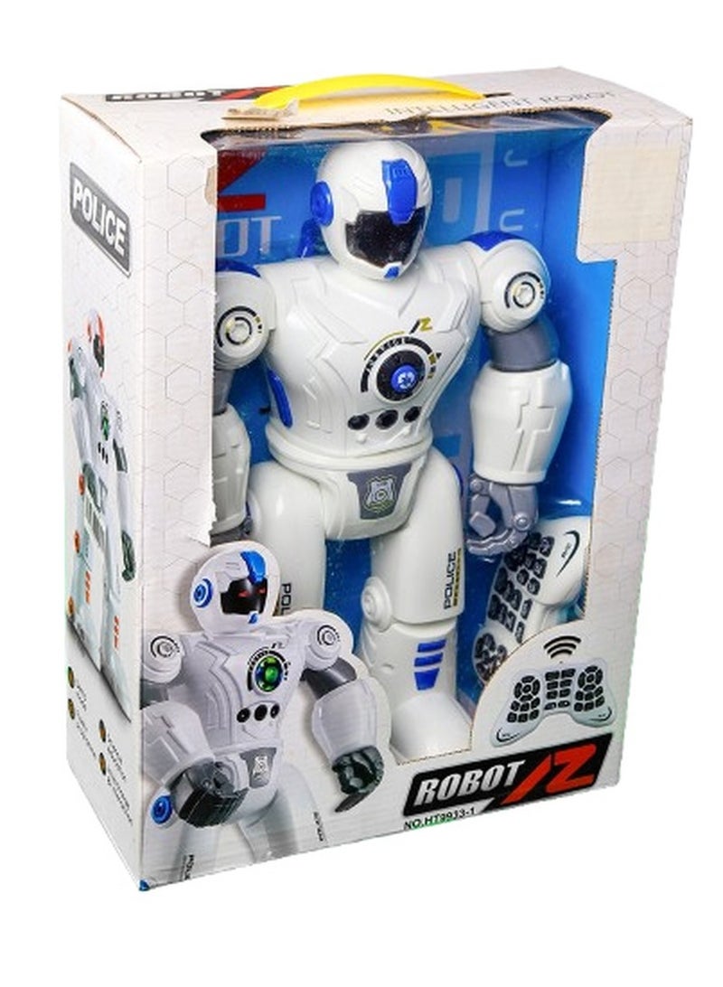 Intelligent Programmable Police Robot with Remote Control - HT9933-1 - Image 1