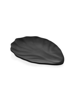 KULSAN Melamine Serving Plate Set Matte Black 25 cm 2 Piece  - Image 2