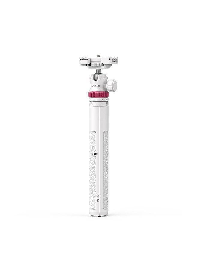 Ulanzi - MT-44 Extendable Mini Tripod Stand Flexible Portable Selfie Stick with 360° Rotatable Ball Head Quick Release Plate Phone Clip Max. Load Bearing 1.5kg - Image 1