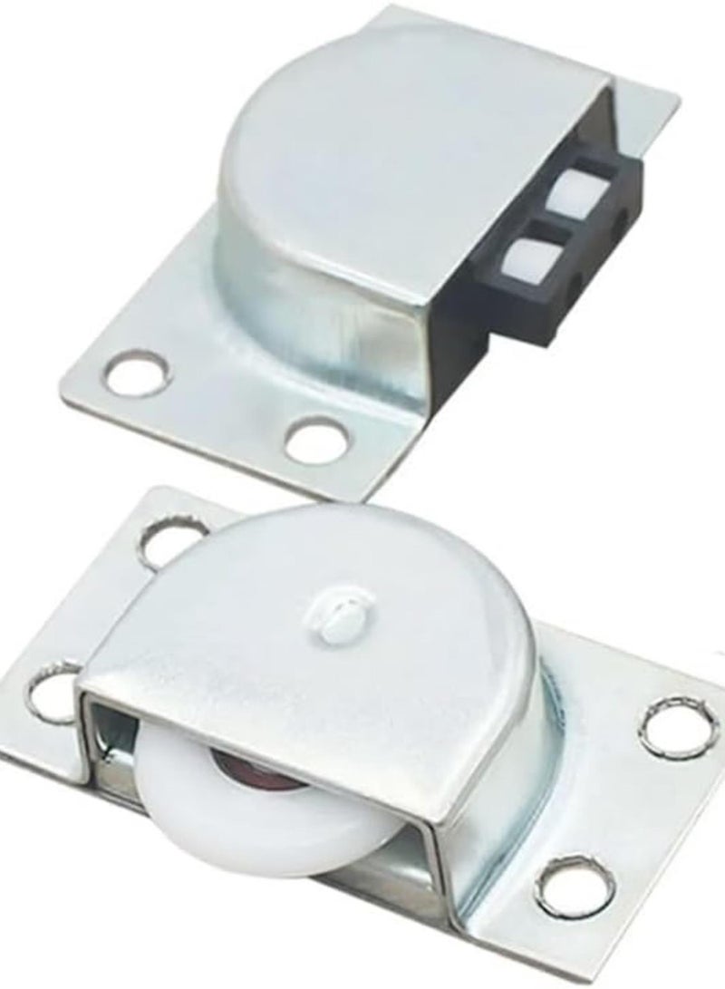 GGOOT Furniture Door Rollers Stainless Steel Sliding Door Wheel Cabinet Nylon Pulley Hanging Wheel Compatible With Wardrobe Hardware Hand tool accessories  - Image 3