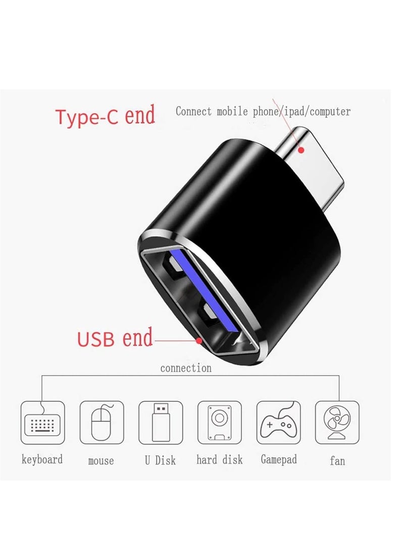 USB C to USB 3.0 Adapter, Male to Female OTG Compatible With MacBook, Samsung Galaxy S23, 22 Ultra, Google Pixel - (2 Pack)  - Image 4