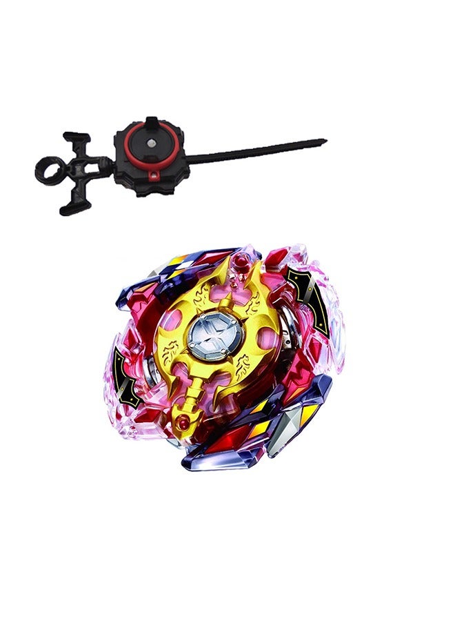 Battle Gyro Blast Evolution Playset Kids Gifts, Kids Rope Launcher (Launcher Random Color)  - Image 1
