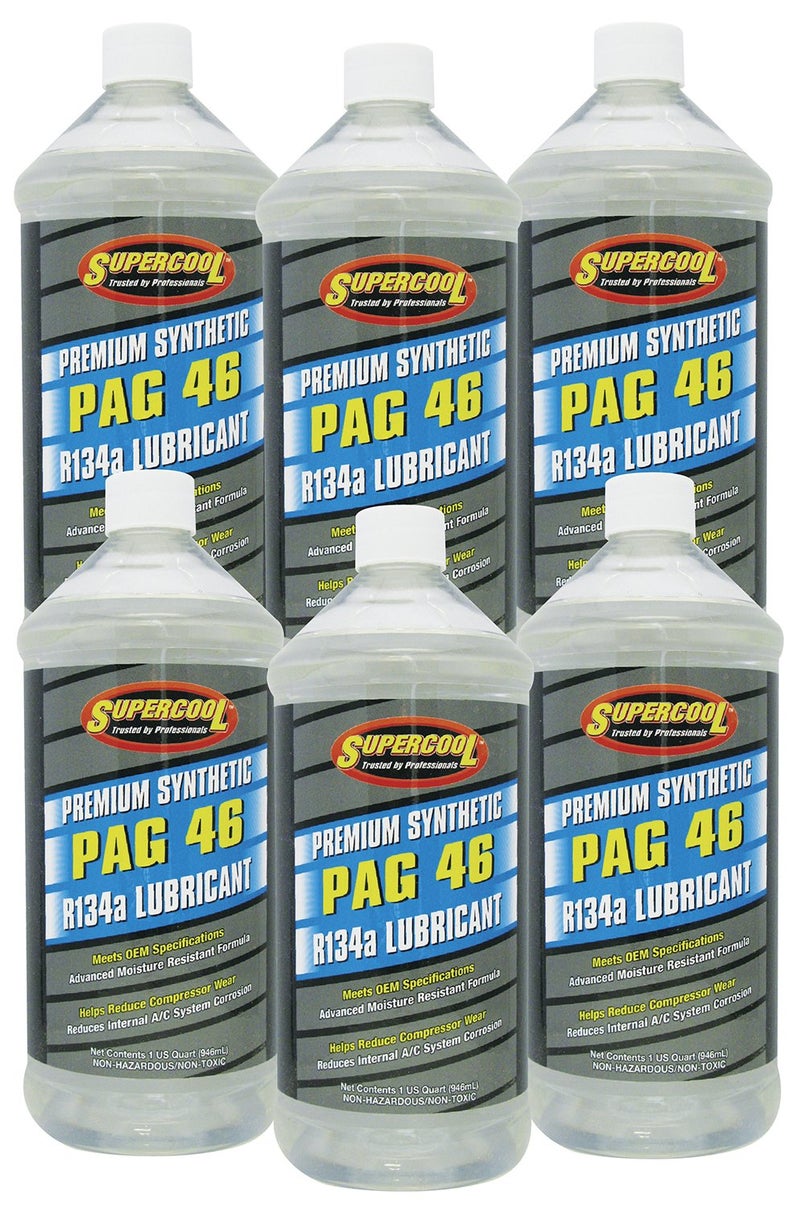 TSI Supercool P46326CP 46 PAG Viscosity Oil 32 oz 6 Pack