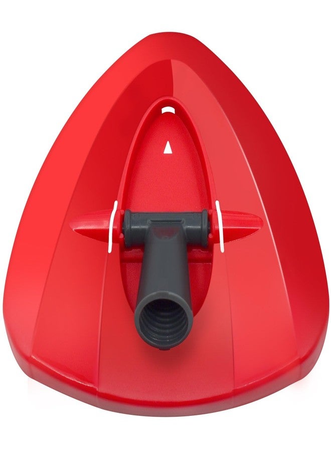 GFRED Spin Mop Replacement Head Base Compatible with Oceda EasyWring 1-Tank System Mop Rotating Triangle Mop Head Cover Replacement Rotating Mop Base Plastic Base for Spin Mop Accessories - Image 1
