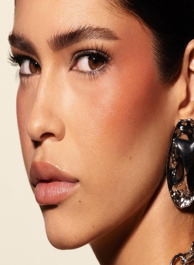 Morphe قطرات بلش مورفي هوت شوت - بلش سائل مرطب وقابل للبناء للخدين مع النياسيناميد ومضادات الأكسدة - تركيبة خفيفة الوزن قابلة للبناء لإنهاء طبيعي - حرارة طبيعية (0.5 أونصة سائلة) - Image 4