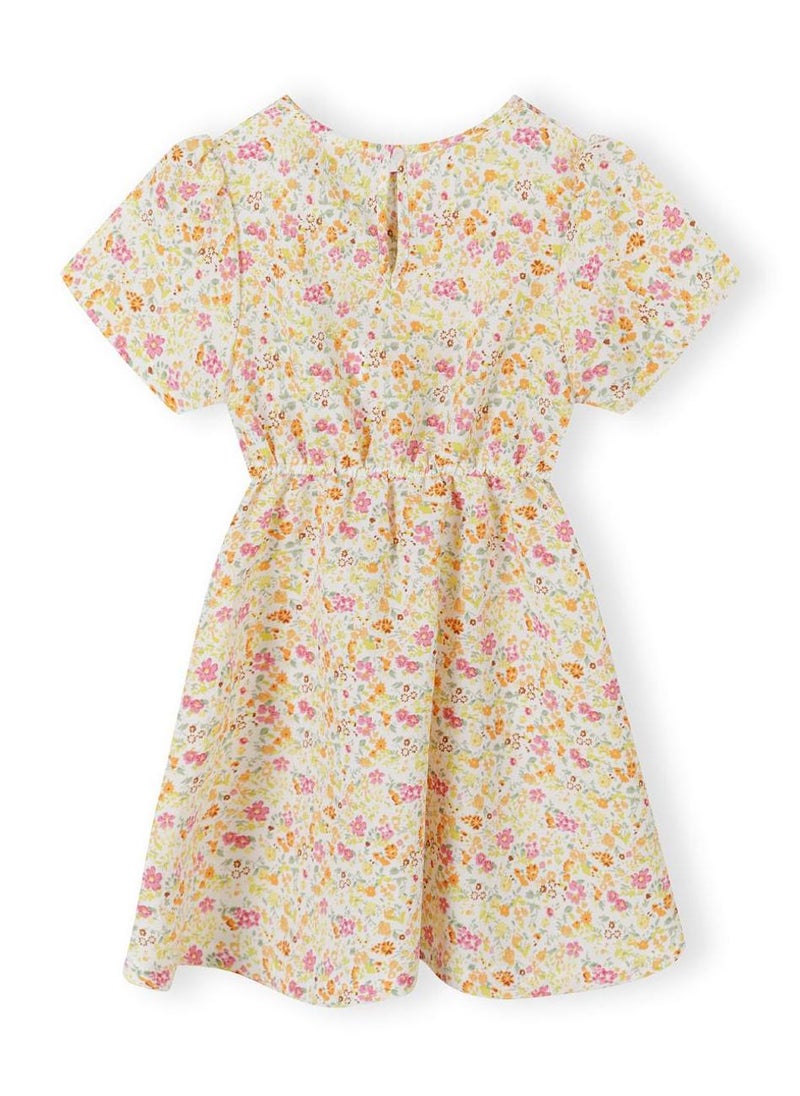 MINOTI Floral Cinched Waist Dress  - Image 2