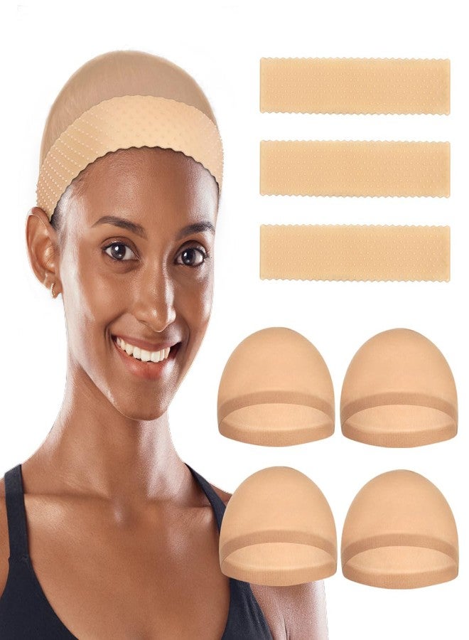 Yuest 3 Pcs Wig Grip Band & Cap for Glueless Wig - Image 1
