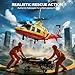 SYMA S53H Remote Control Helicopter with Simulation Rescue Design One Key TakeOff Altitude Hold Low Battery Alert for Boys and Enthusiast 866x236x37 in - Image 4