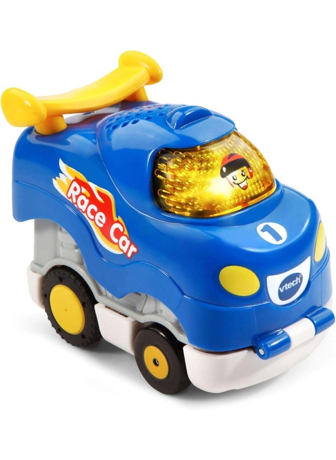 VTech Go! Go! Smart Wheels Press and Race Race Car, Blue