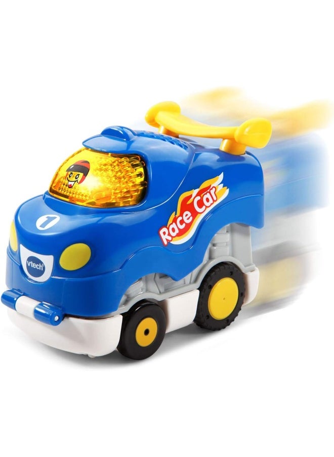 VTech Go! Go! Smart Wheels Press and Race Race Car, Blue
