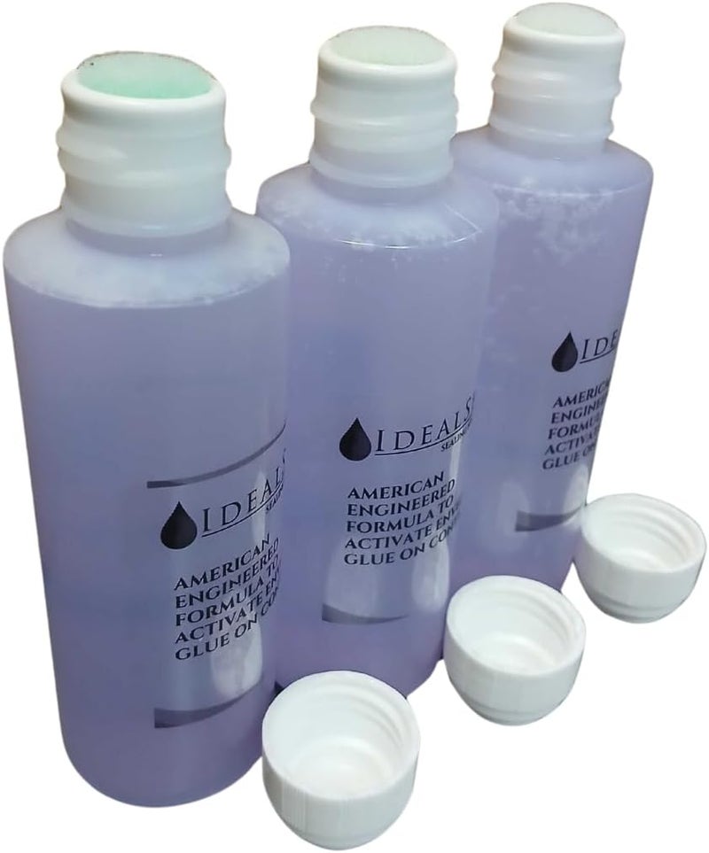 IDEALSEAL Envelope Moistener (120 ML) (3600 Envelpes) E-Z Seal Compatible 4 oz. Dabber Bottle of Sealing Solution PB Sealing Solution 601-7 Postage Stamp Envelope Seal (3 Bottles) - Image 4